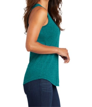 Encompass District Women's Racerback Tank | Teal - image2