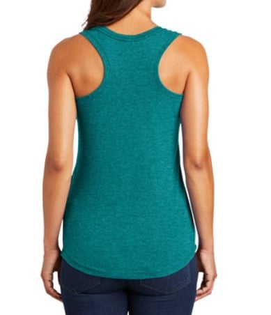 Encompass District Women's Racerback Tank | Teal - image3