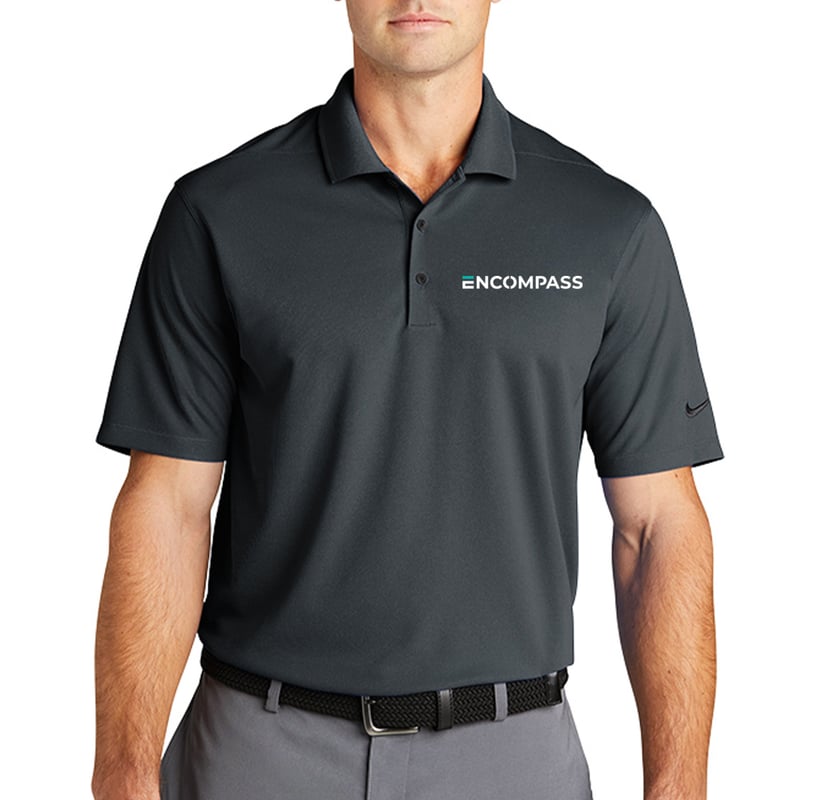 Encompass Nike Dri-Fit Polo 2.0 Dark Gray - image1