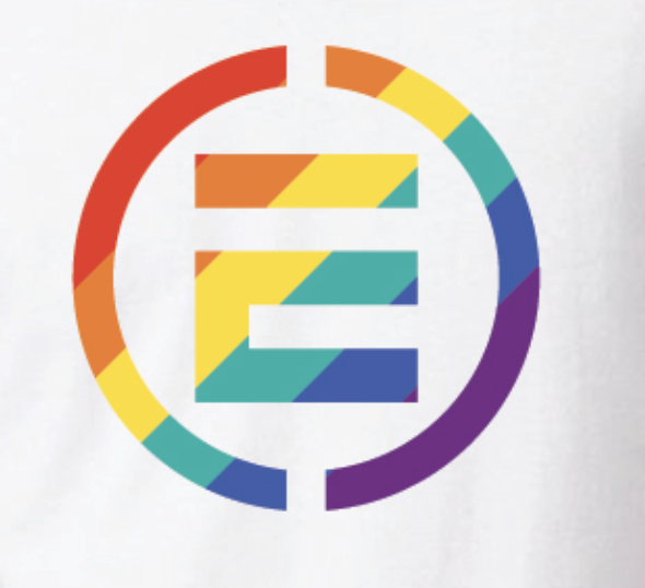 Encompass Stickers with Pride Logo