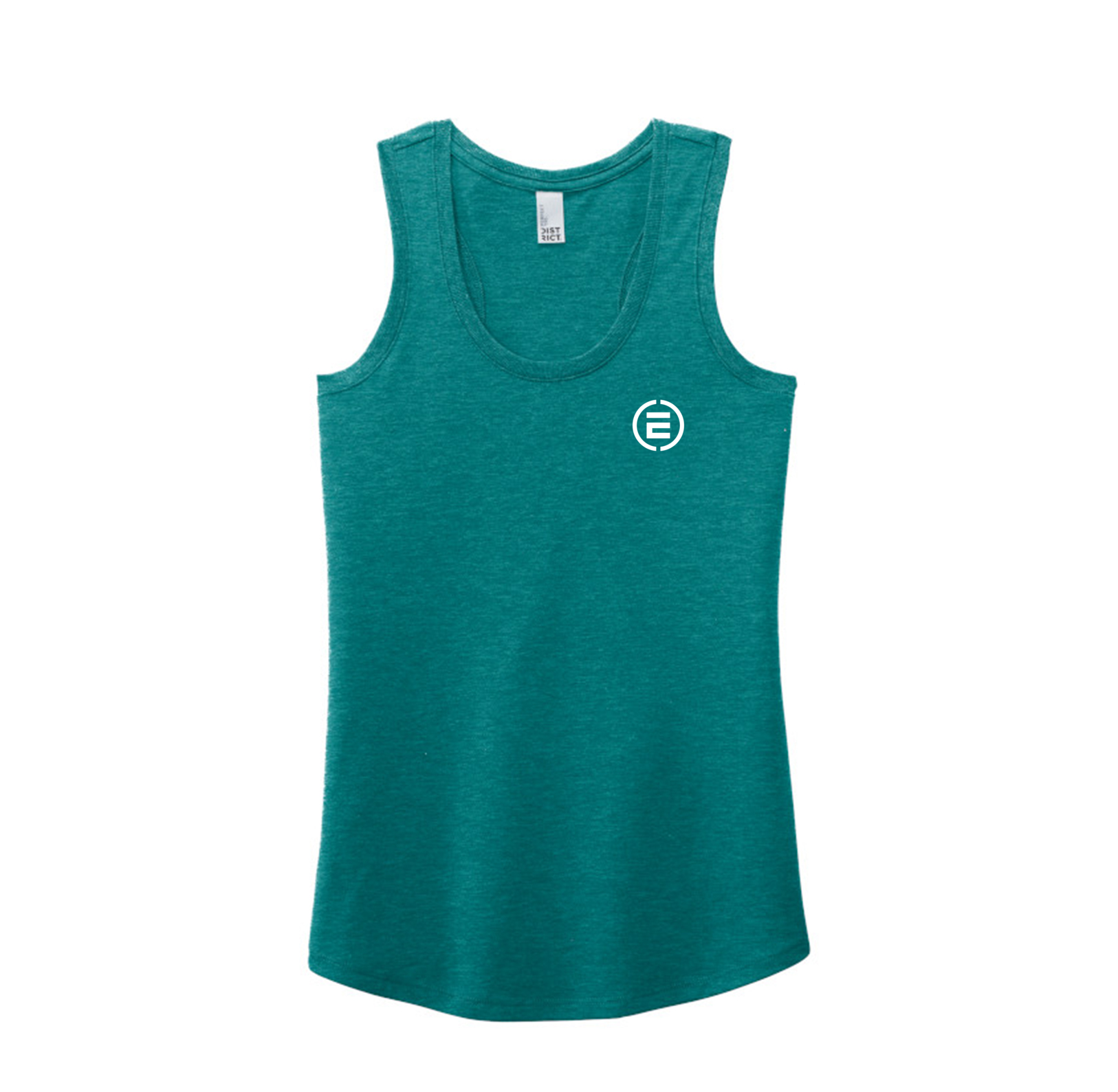 Encompass District Women's Racerback Tank | Teal